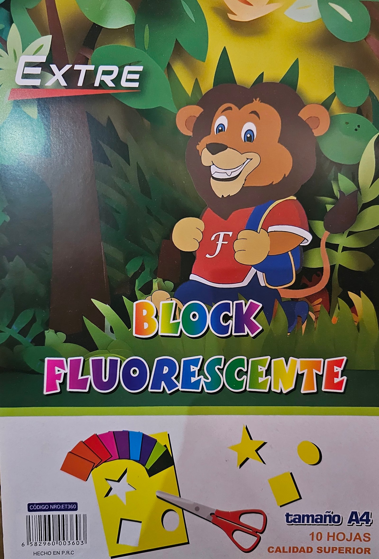 PAPEL LUSTRO A4 FLUORESCENCE