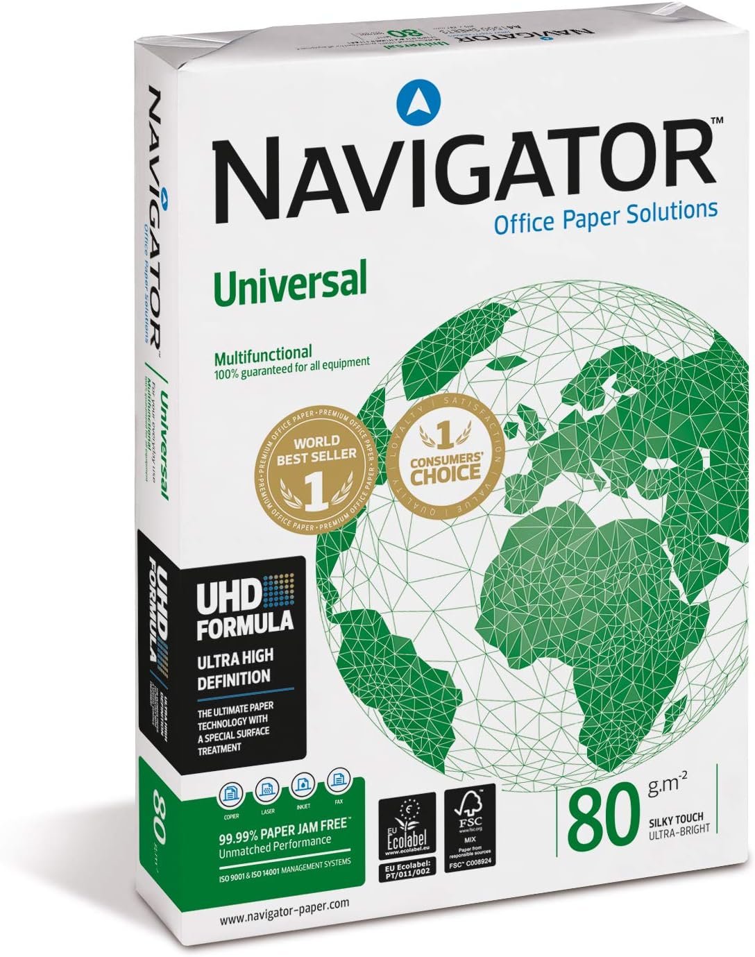 PAPEL NAVEGATOR A4, 80 GRAMA A3