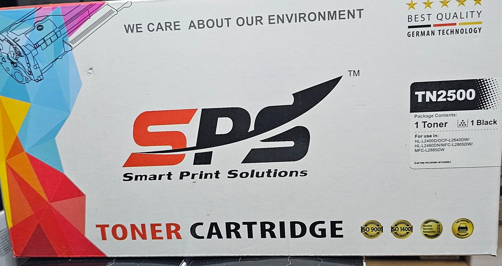 TONER BROTHER TN2500 PRETO