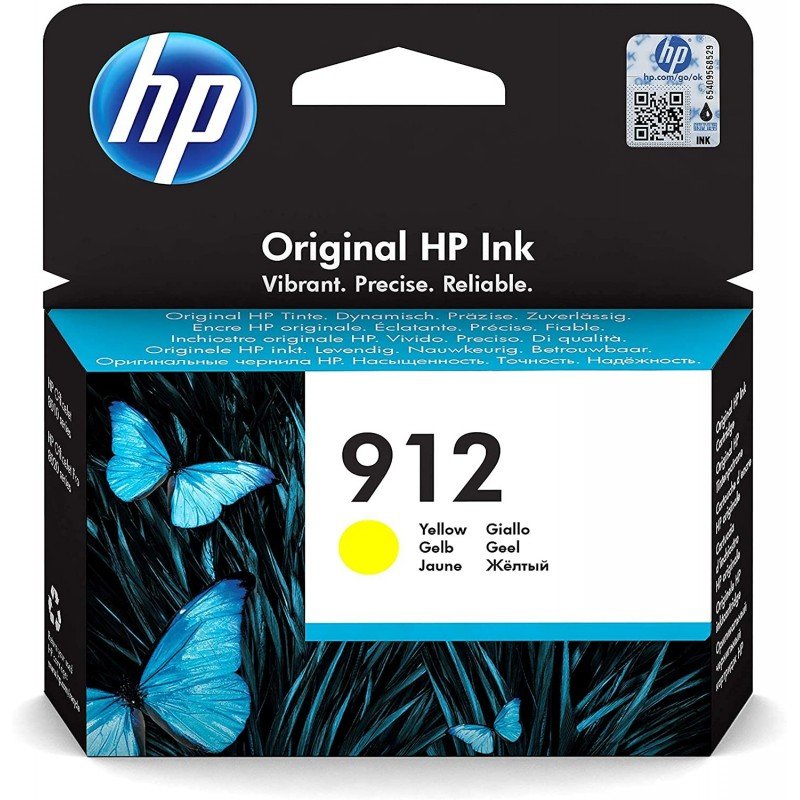 TINTEIRO 912, HP AMARELO