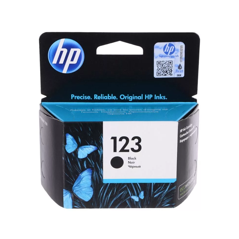 TINTEIRO 123, HP PRETO