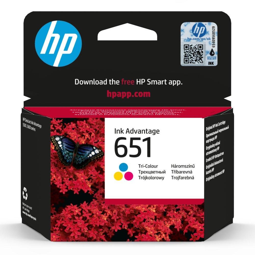 TINTEIRO 651, HP A CORES