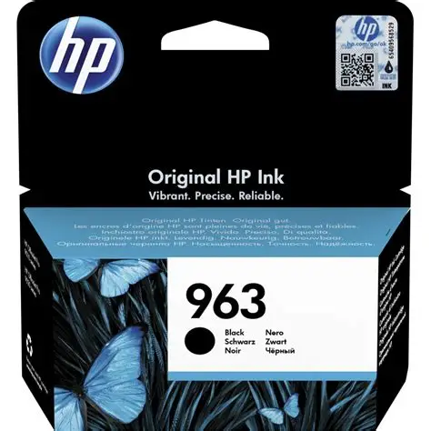 TINTEIRO 963, HP PRETO