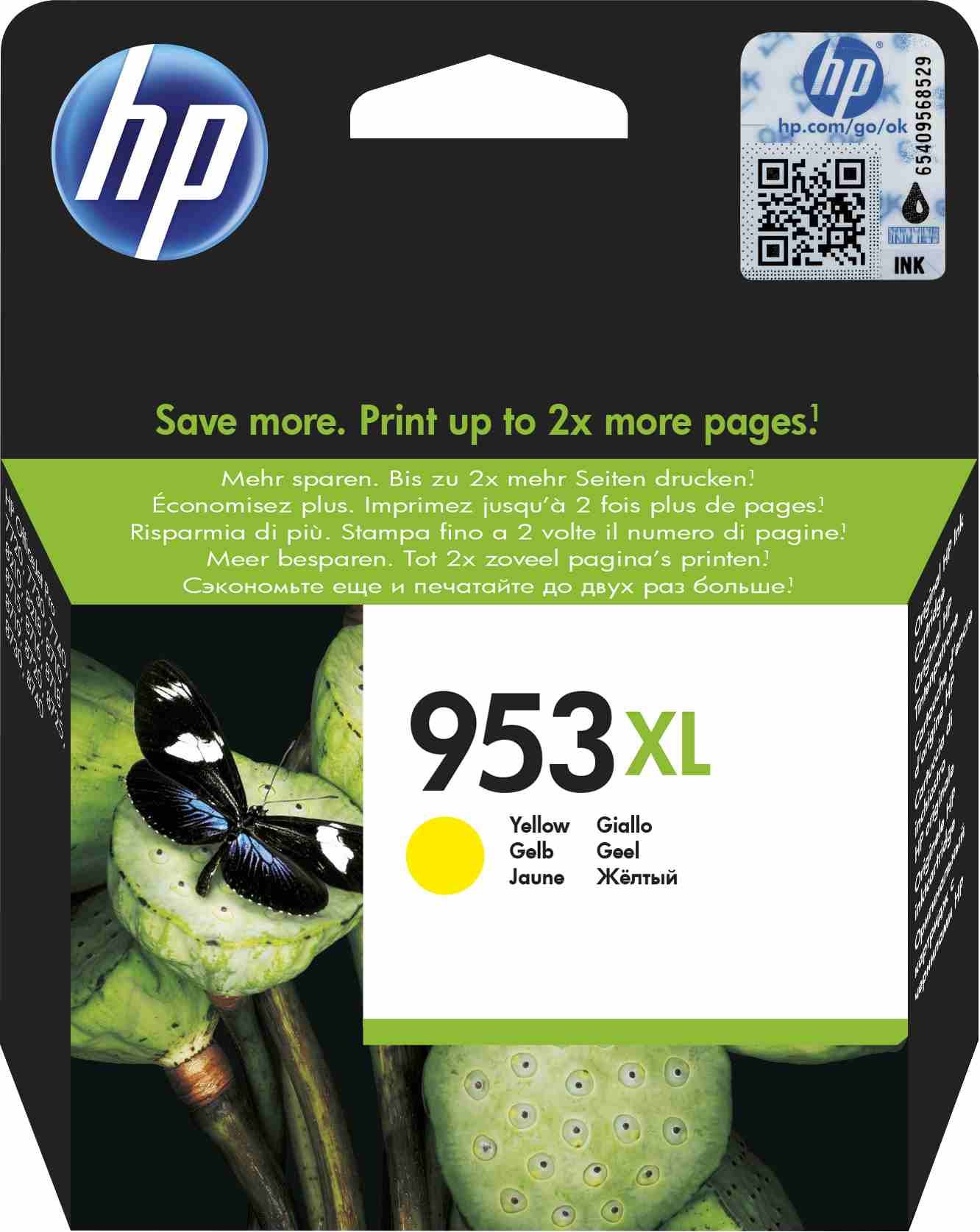 TINTEIRO 953, HP AMARELO