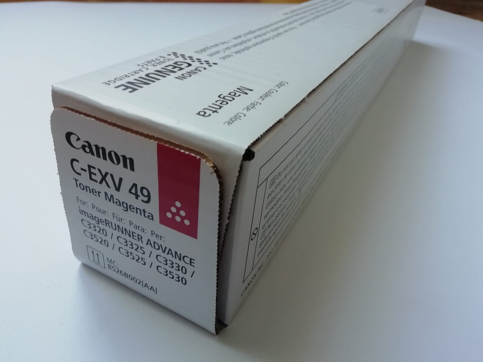 TONER CANON  C-EXV 49 MAGENTA
