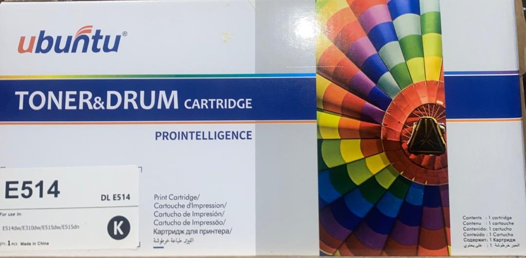 UBUNTU TONER & DRUN: E514
