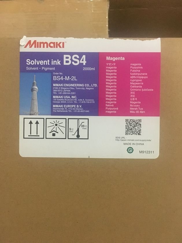TINTA MIMAKI PLOTTER MAGENTA 2L