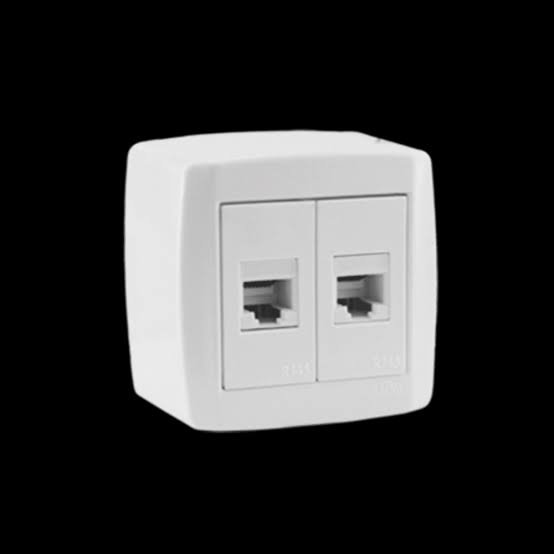 tomada dupla rj45 cat6 TOMADA SE DE REDE RJ45
